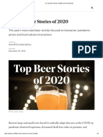 Our Top Beer Stories of 2020 - SevenFifty Daily