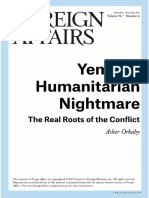 1 Yemen's Humanitarian Nightmare The Real Roots of The Conflict by Asher Orkaby