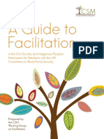 A Guide To Facilitation in The Civil Society and Indigenous Peoples' Mechanism