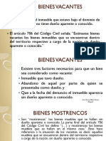 Bienes Vacantes Mostrencos y Baldios 2