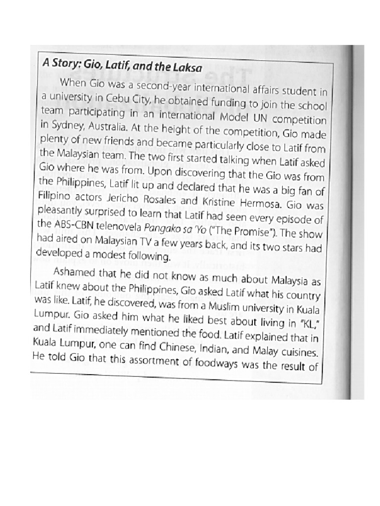 A Story of Gio, Latif, and The Laksa PDF