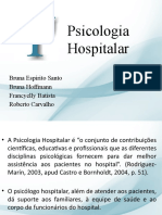 Psicologia Hospitalar: Função e Atuação do Psicólogo