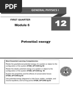 WEEK 6 Potential Energy