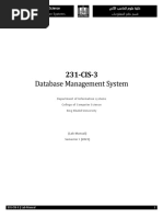 231 - CIS - Lab Manual