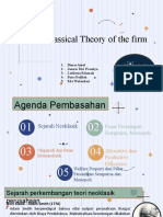 Ekonomi Industri Kel 3 - Teori Neoklasik