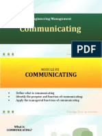 MTPPT7 Communicating