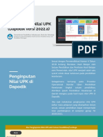 Panduan Pengisian Nilai Upk Di Dapodik 2022.a