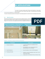 Wet Areas Application: 8.1 Board System