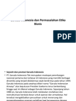Garuda Indonesia Dan Permasalahan Etika Bisnis