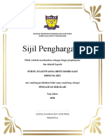 SIJIL PENGAWAS