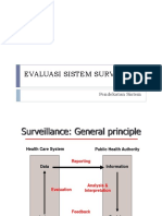 Pertemuan 04 Evaluasi Sistem Surveilans Arif Hanggono