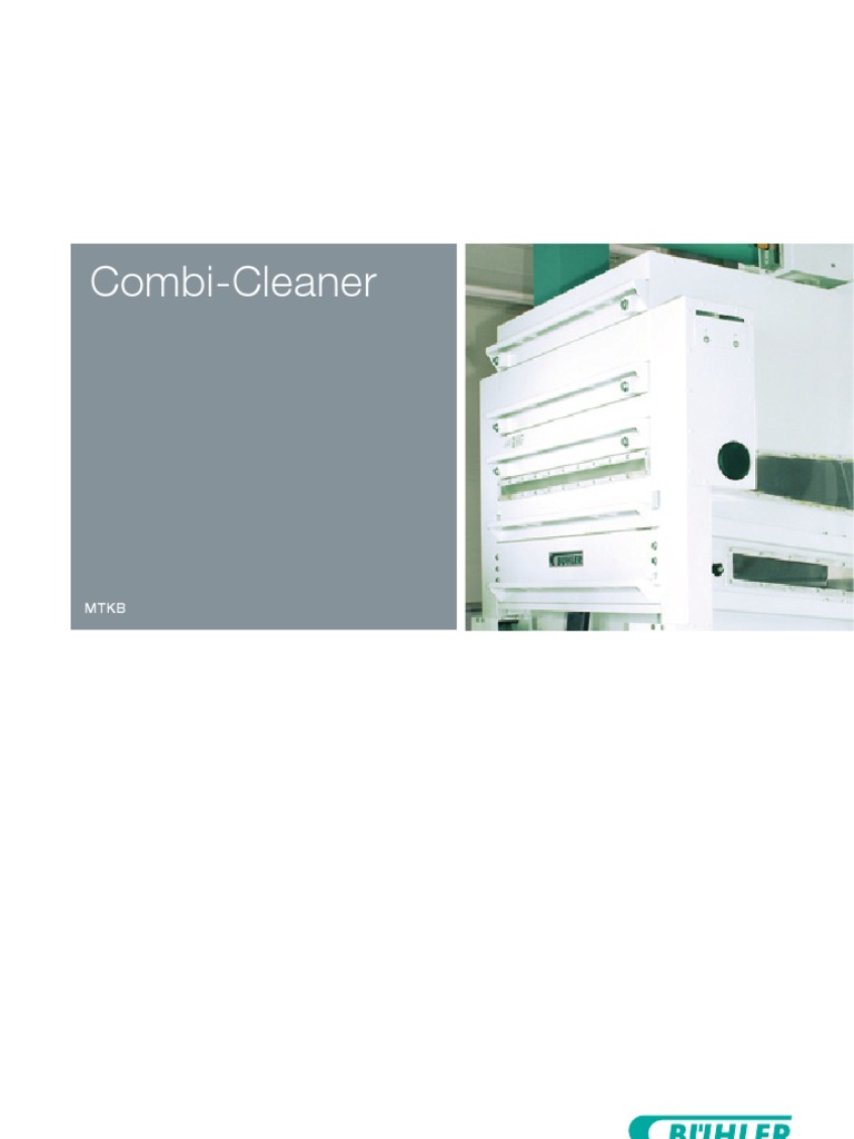 One Machine, Four Steps: The Bühler Combi-Cleaner Provides Efficient ...