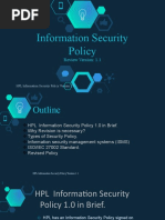 Information Security Policy Version1.001 Revised