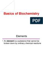 1 Basics of Biochemistry