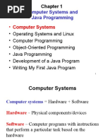 Computer Systems and Java Programming