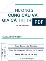 Chương 2.2 - Cung Cầu Và Giá Cả Thị Trường