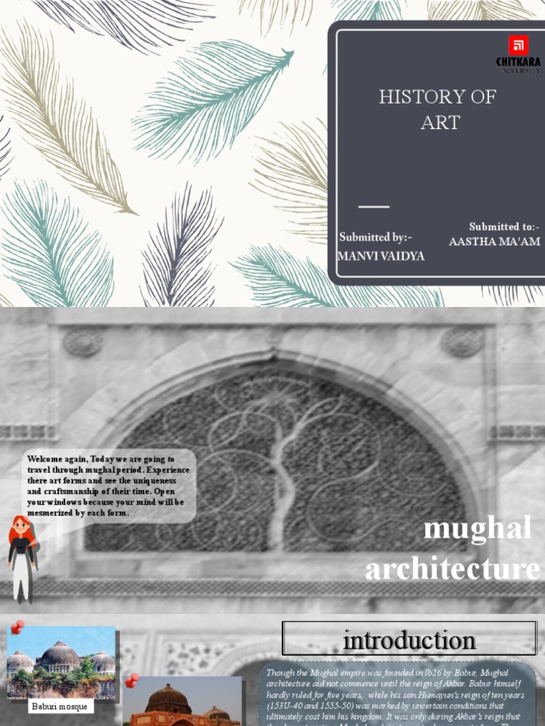 Mughal Architecture Overview | PDF | Timurid Dynasty