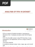 Analysis of FIFA 19 Dataset