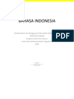 Bahasa Indonesia Dalam Bidang Hukum