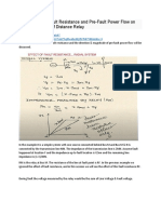 Lec-3 Effect of Fault Resistance and Pre-Fault Power Flow On The Performance of Distance Relay