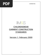 Kidswear Construction Guidelines Jan 09