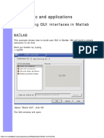 Fuzzy Logic and Applications: Building GUI Interfaces in Matlab