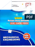 Made Easy 4400 MCQ PDF Mechanical Engineering