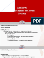 Week 005 Block Diagram of Control System