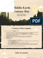 Middle Earth Fantasy Day by Slidesgo