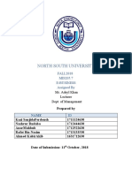 North South University: FALL2018 MIS205.7 E-Business Assigned by