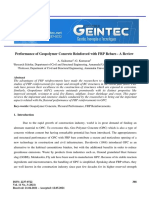 Performance of Geopolymer Concrete Reinforced With FRP Rebars - A Review
