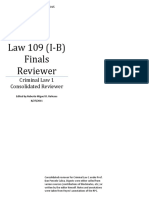 Criminal Law 1 Finals Reviewer
