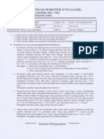 SOAL UTS Fisika Teknik Ganjil 2021-2022