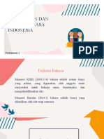 Kedudukan Dan Fungsi Bahasa Indonesia