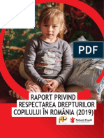 Raport Privind Respectarea Drepturilor Copilului În România (2019)