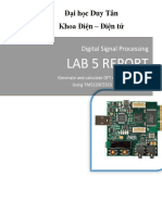 Lab 5 Report: Đại học Duy Tân Khoa Điện - Điện tử