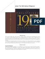 Rizal's Context: The 19th Century Philippines: Preparation