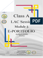 Class A: LAC Session E-Portfolio