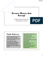 Besaran Satuan Neraca Massa