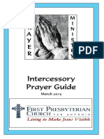 Intercessory Prayer Guide Booklet Revised Final March 2015 Single Page Format.en.Fr