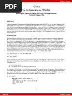 Row Numbering in SAS Proc SQL | PDF | Sas (Software) | Sql