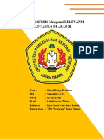 Swot Analysis Mengenai Relevansi Pancasila Di Abad 21