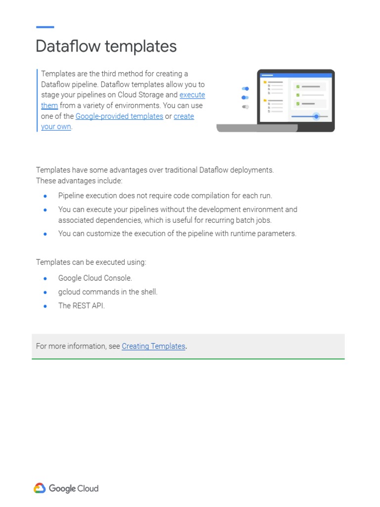Dataflow Templates PDF