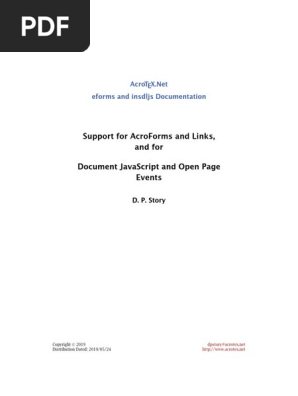 AcroTex Acrobat Javascript