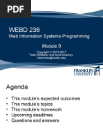 WEBD 236: Web Information Systems Programming