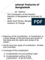 Constitutional Features of Bangladesh
