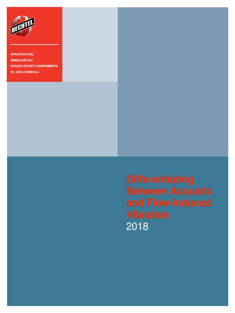 Differentiating Between Acoustic And Flow Induced Vibration Pdf