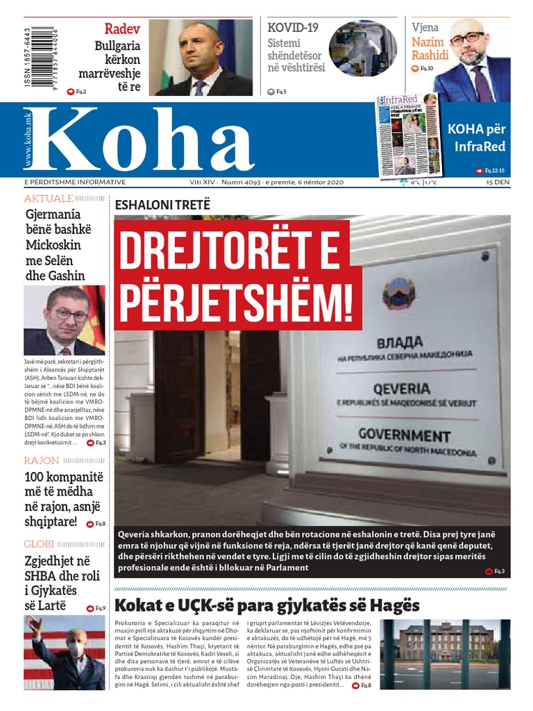 Gazeta Koha WWW Koha.mk 06112020 PDF
