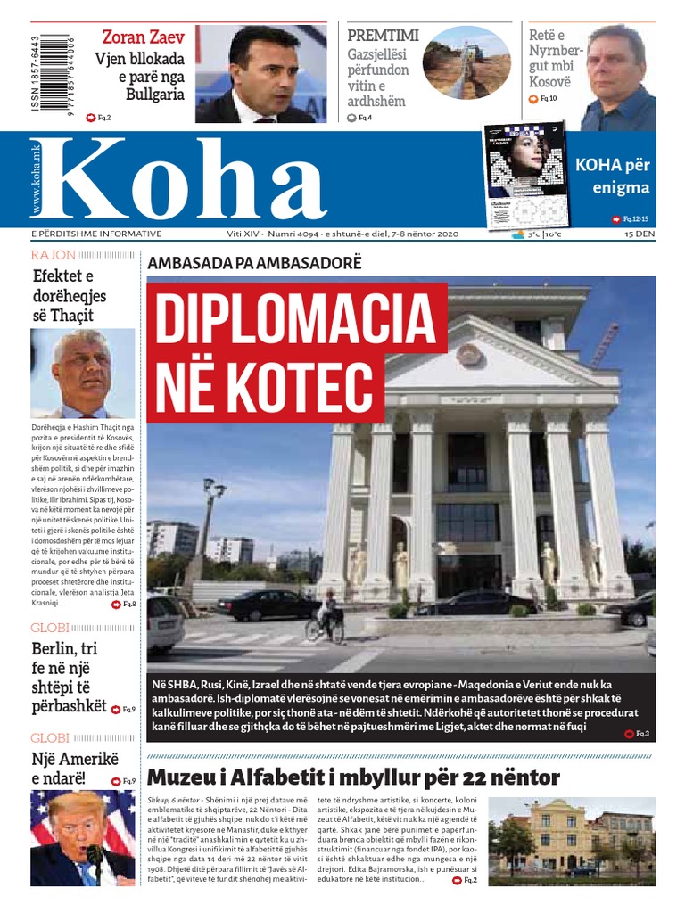 Gazeta Koha WWW Koha.mk 0708112020 PDF