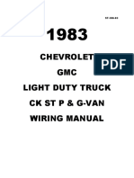 St386!83!1983 GM Wiring Manual CK P G 10 To 30 and ST Main